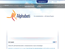 Tablet Screenshot of alphabeti.it